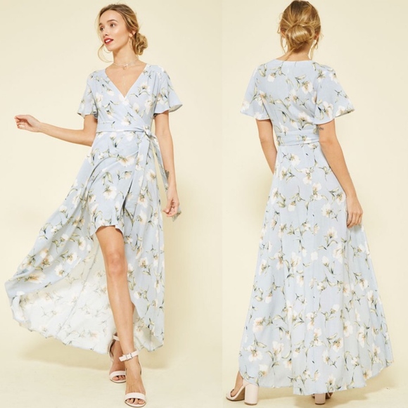 SHILOH Floral Wrap Dress - Picture 2 of 2